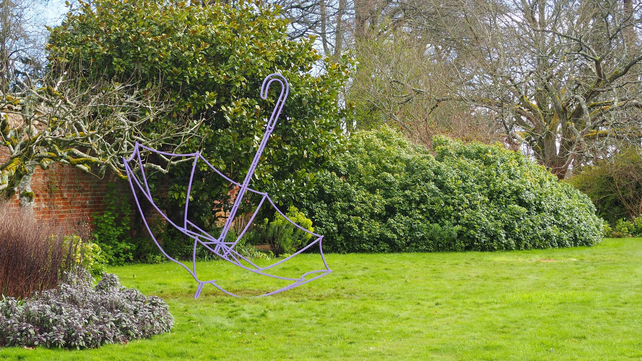 Michael Craig-Martin 'Umbrella (purple)' 2013