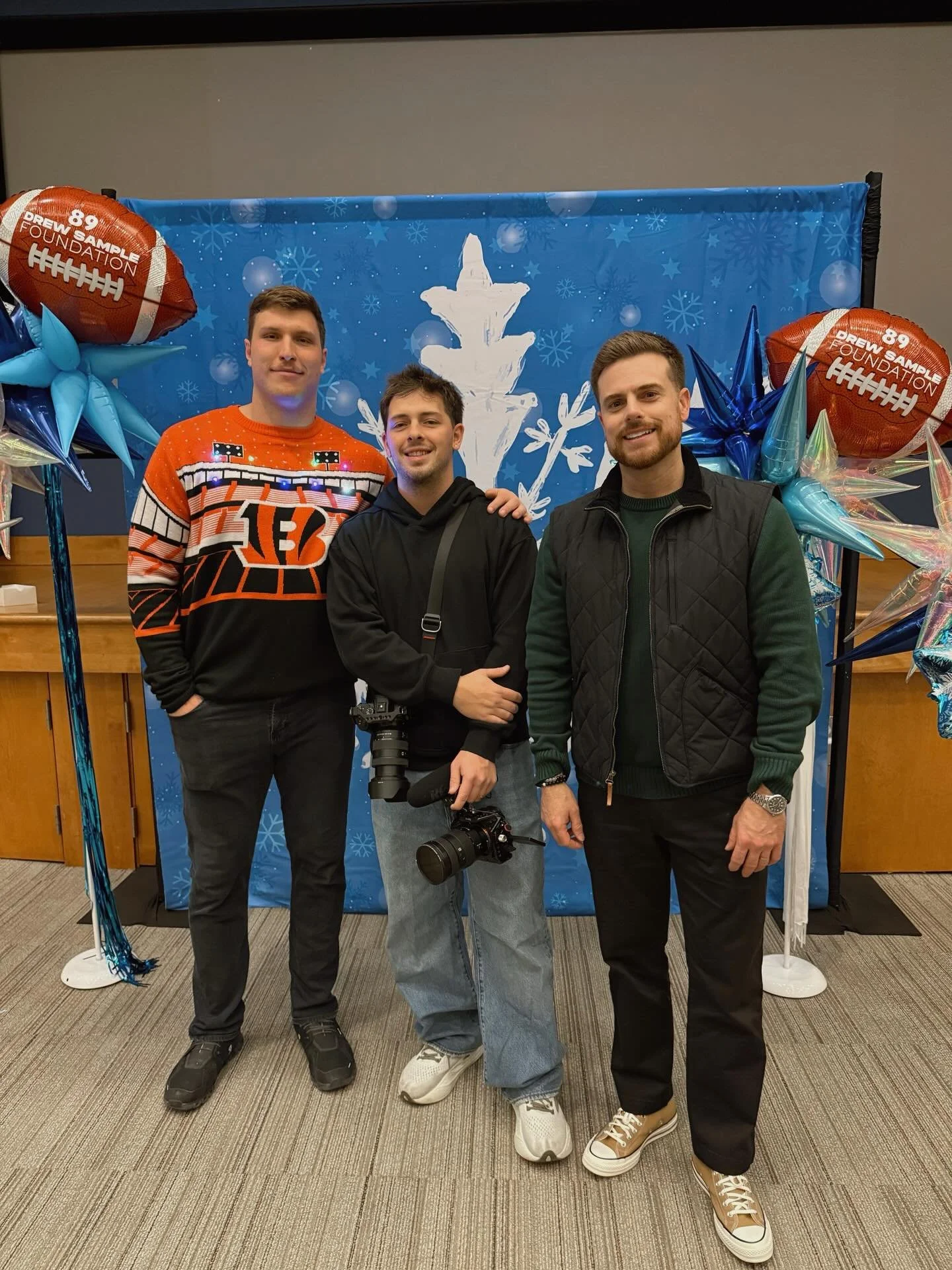 Blown away at the generosity of our community, the Annual Drew Sample Toy Giveaway exceeded our expectations. 

We are blessed to be able to connect with so many families at @cincychildrens this holiday season. There&rsquo;s nothing better than seein