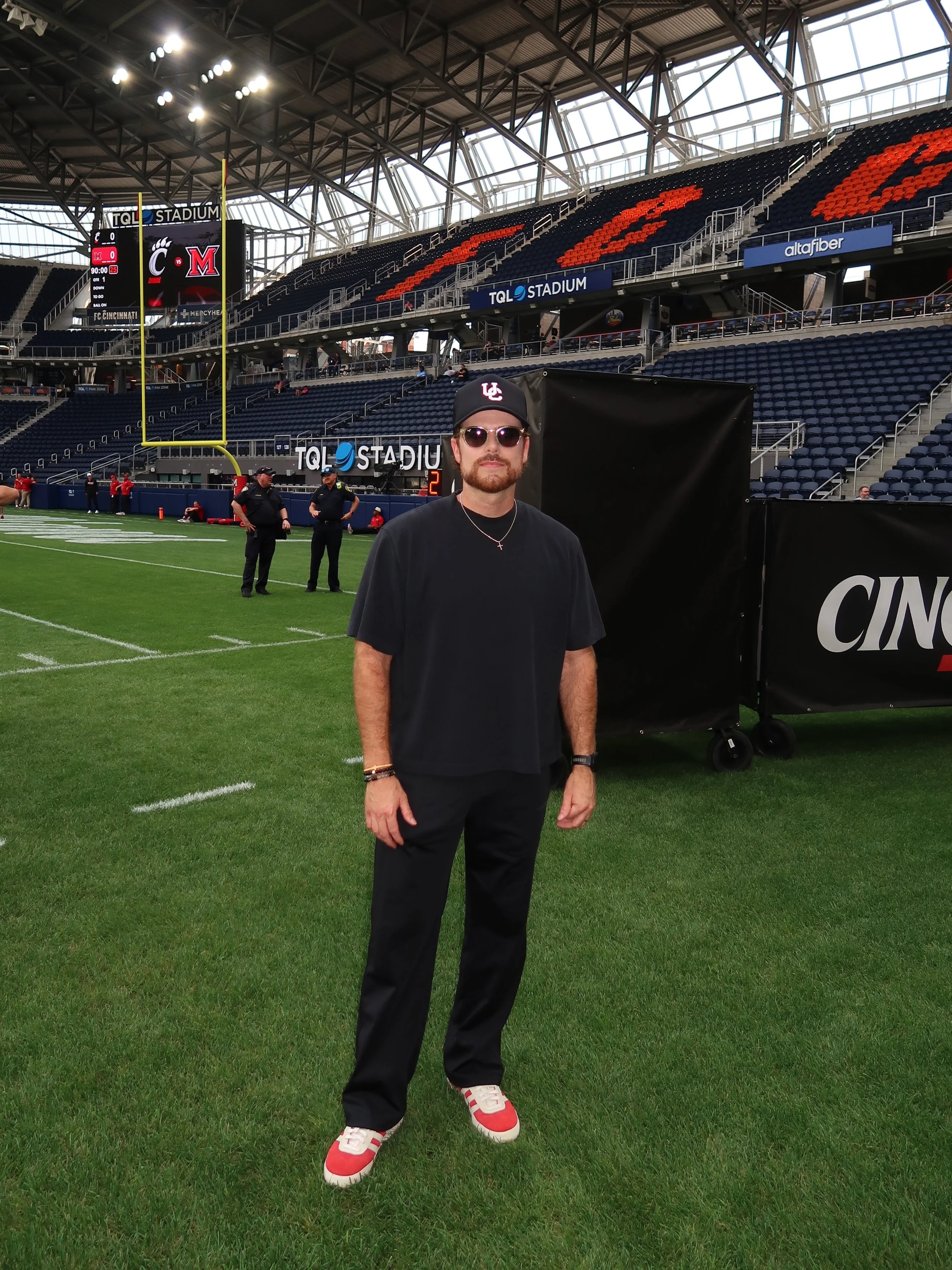 Honored to DJ the first ever college football game at @tqlstadium. 
I&rsquo;m exhausted after this one, Go Cats ⚡️