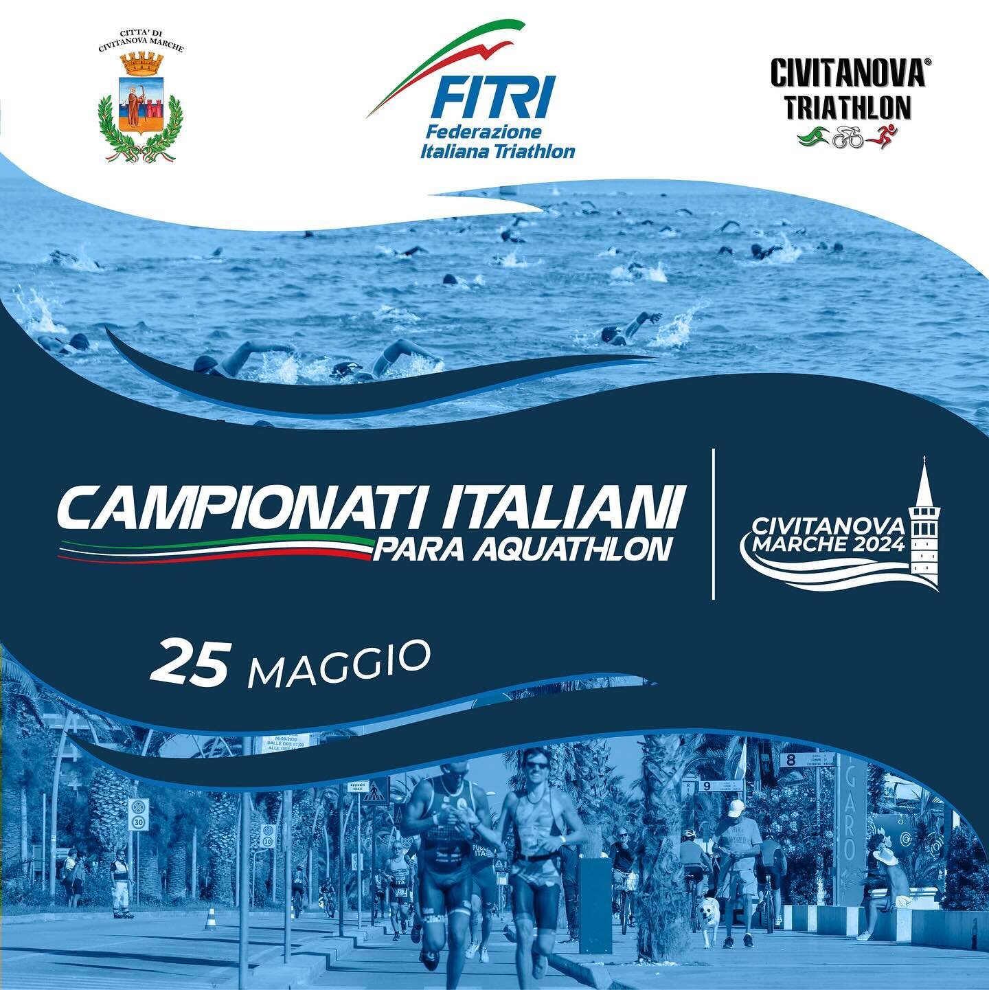 Con grande orgoglio il 25 MAGGIO saremo felici di ospitare il Campionato Italiano di PARA AQUATHLON 🏊&zwj;♂️ 🌊 la gara, a cui parteciperanno paratriatleti da tutta Italia, sar&agrave; seguita dal corso Handler: figura di supporto fondamentale per i