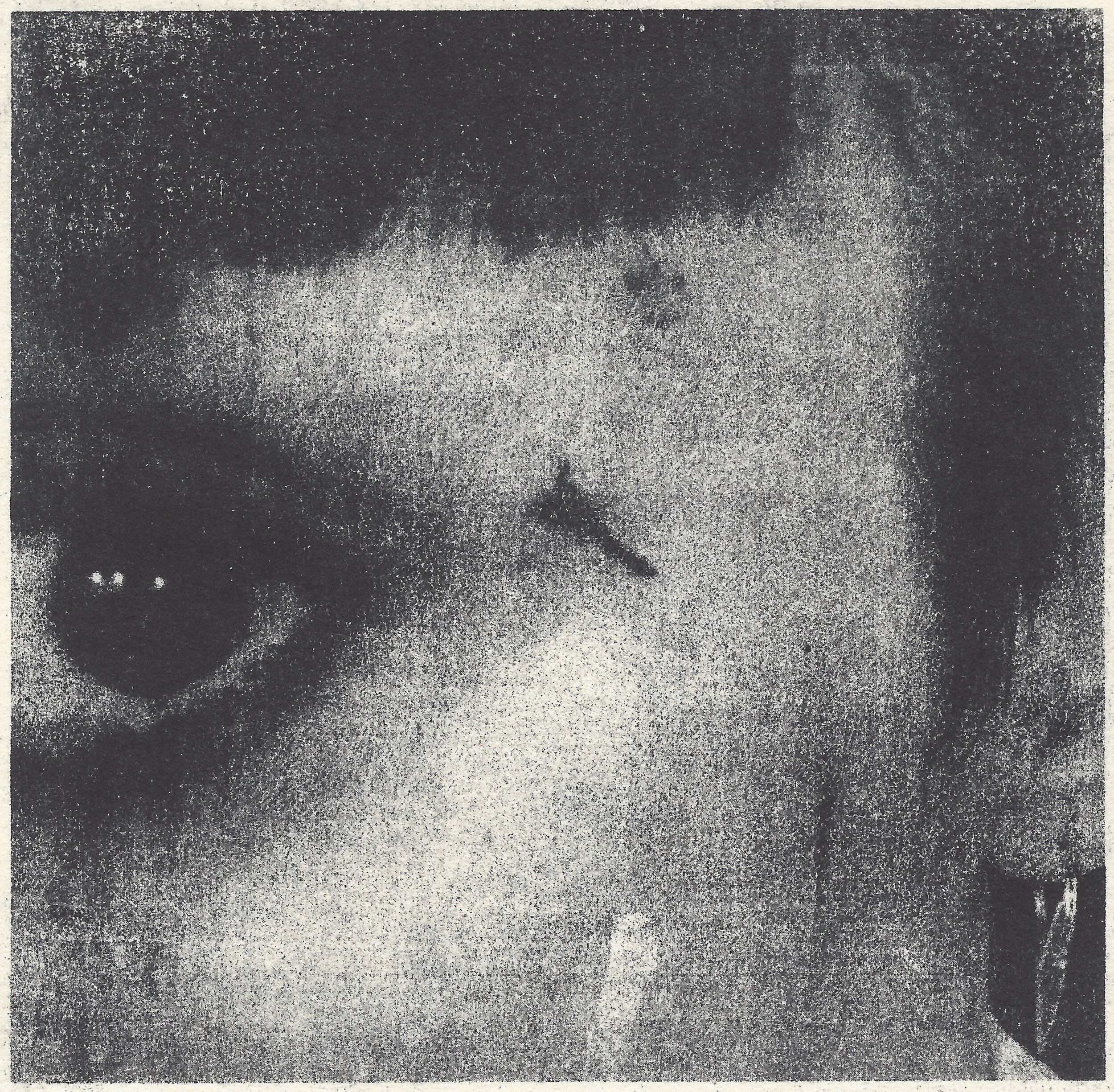 Closer, 7" x 7", Paper Lithograph Print, 2017.