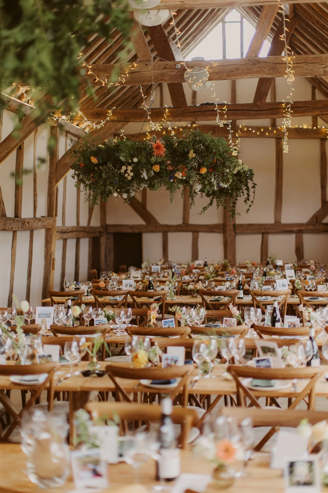 A colourful wedding at Somersbury Barn in Surrey