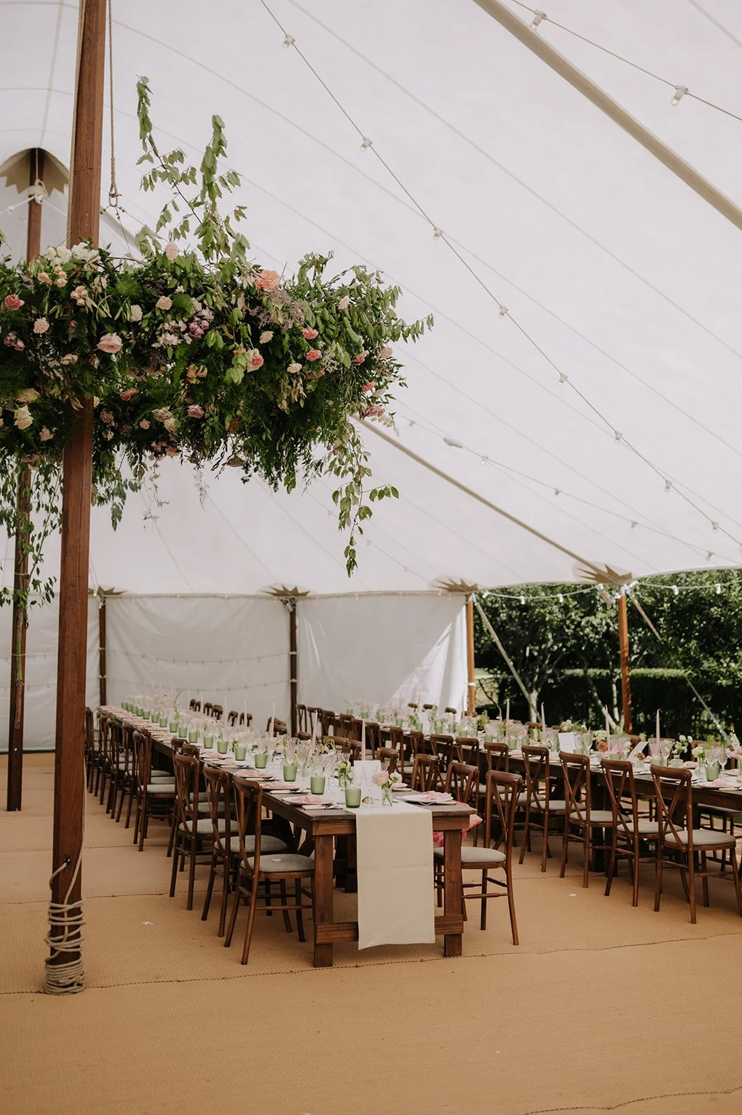 A marquee wedding in Sussex