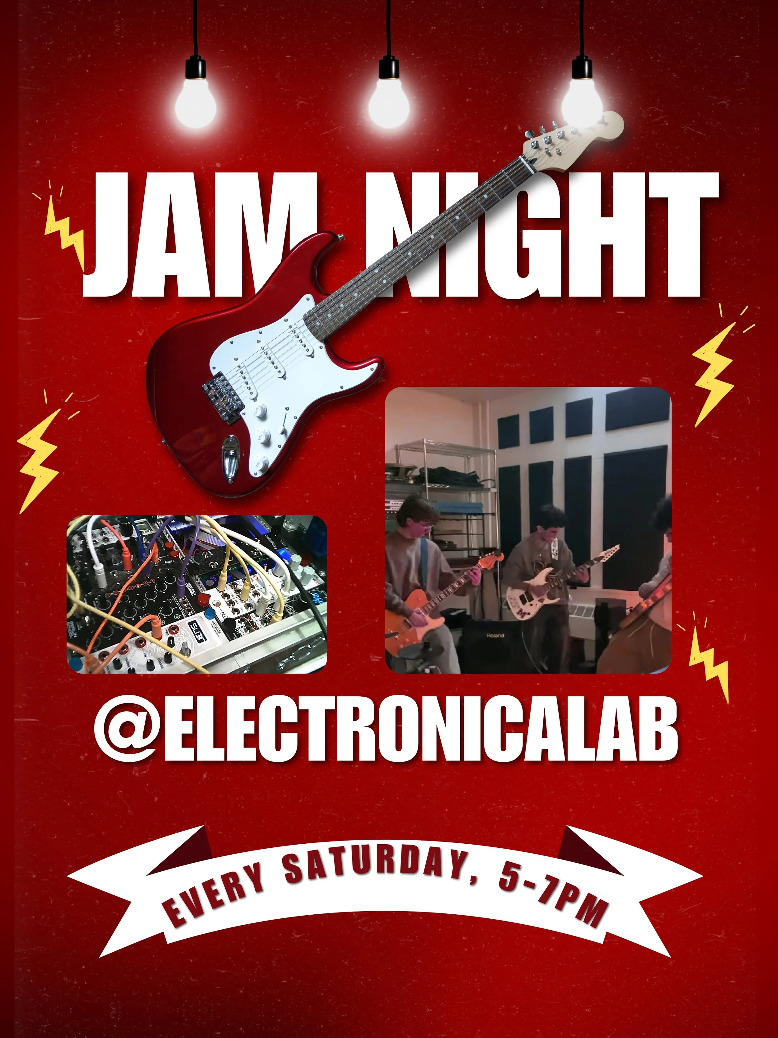 Get Tickets For Jam Night and ElectronicaLab GBM!