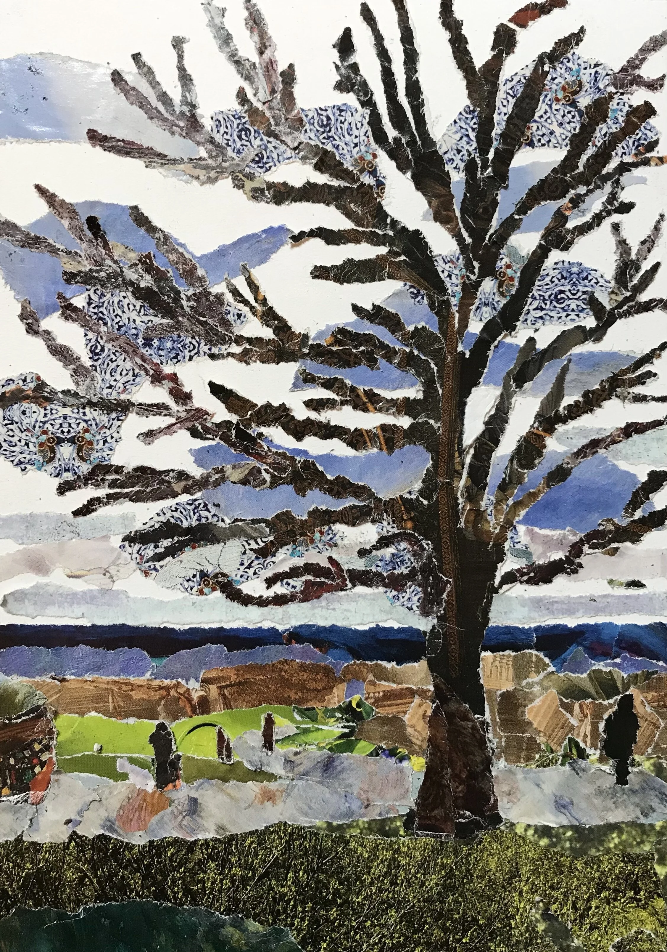 Winter Tree, Shooters Hill. 150mm x 210mm*