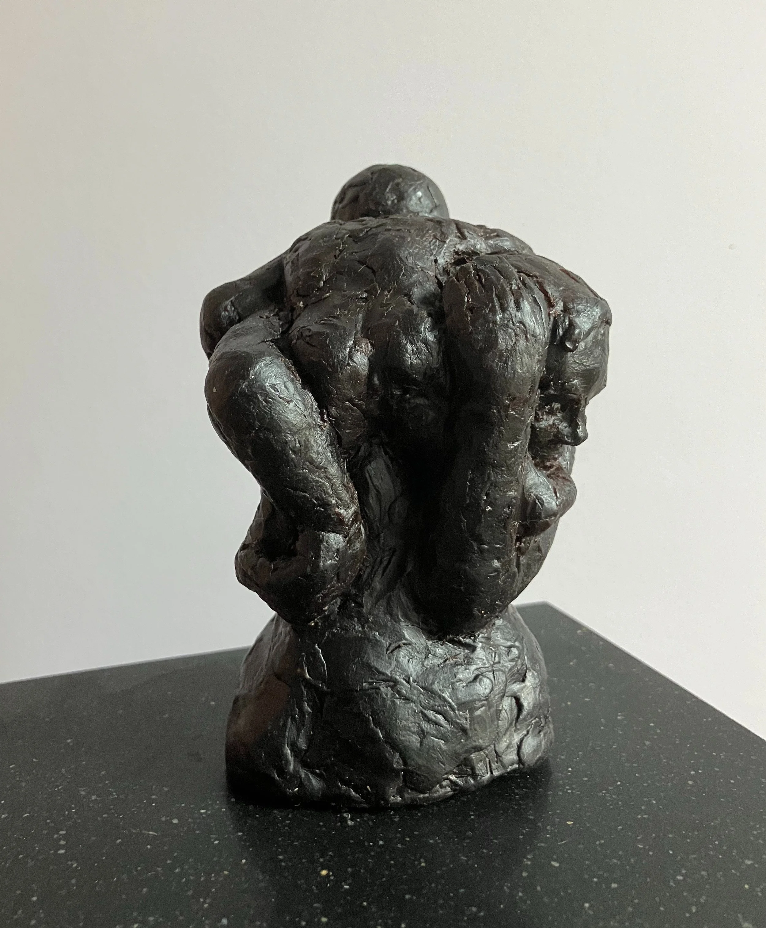 Mother and Baby. Inspired by Kathe Kollwitz.
Small wax figure