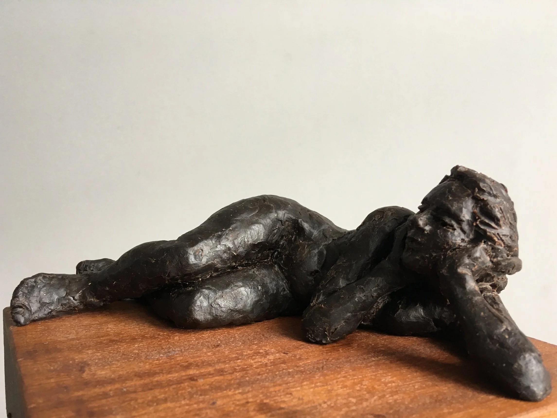 Lying Frankie- Wax figure. Height 65mm