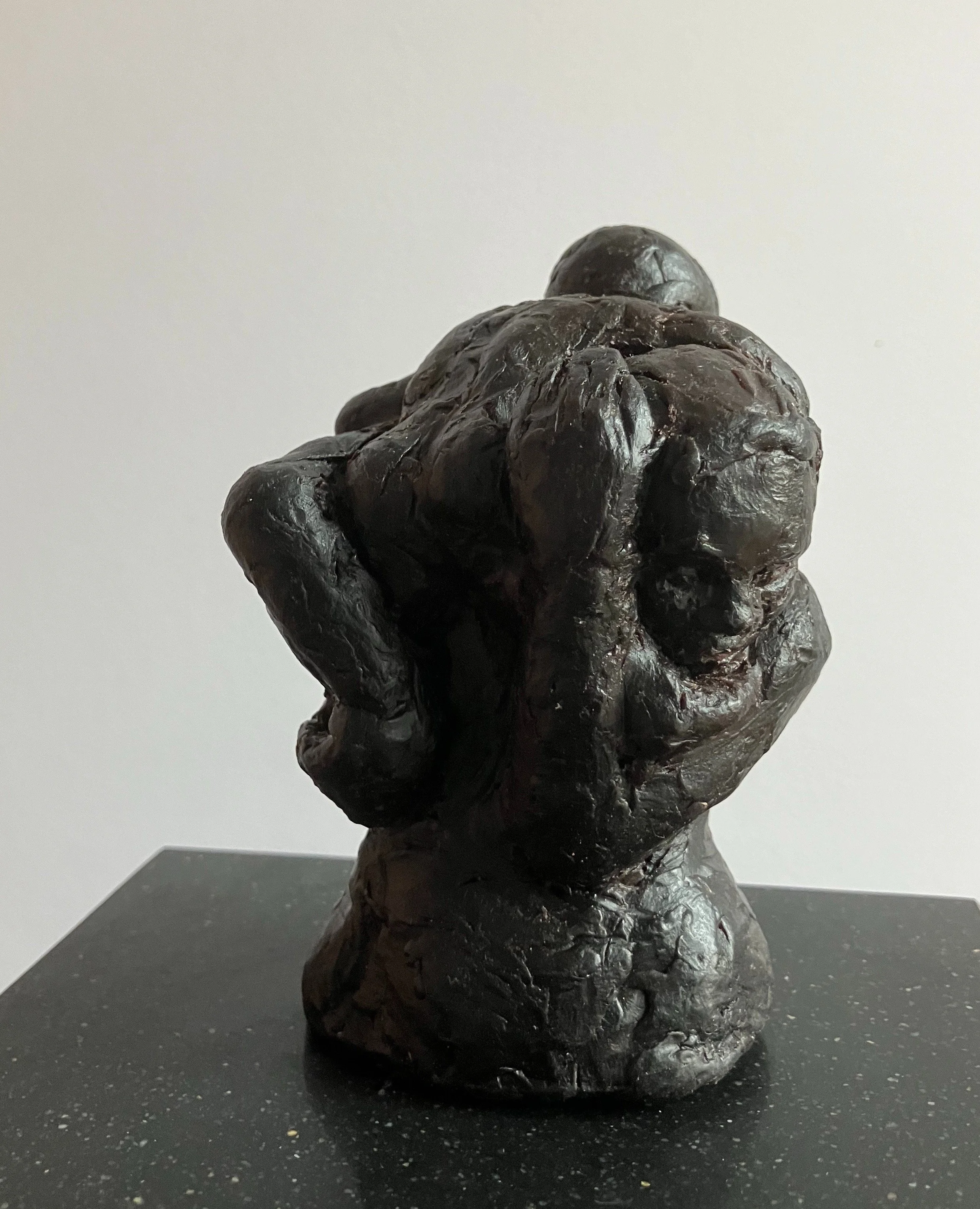 Mother and Baby. Inspired by Kathe Kollwitz.
Small wax figure
