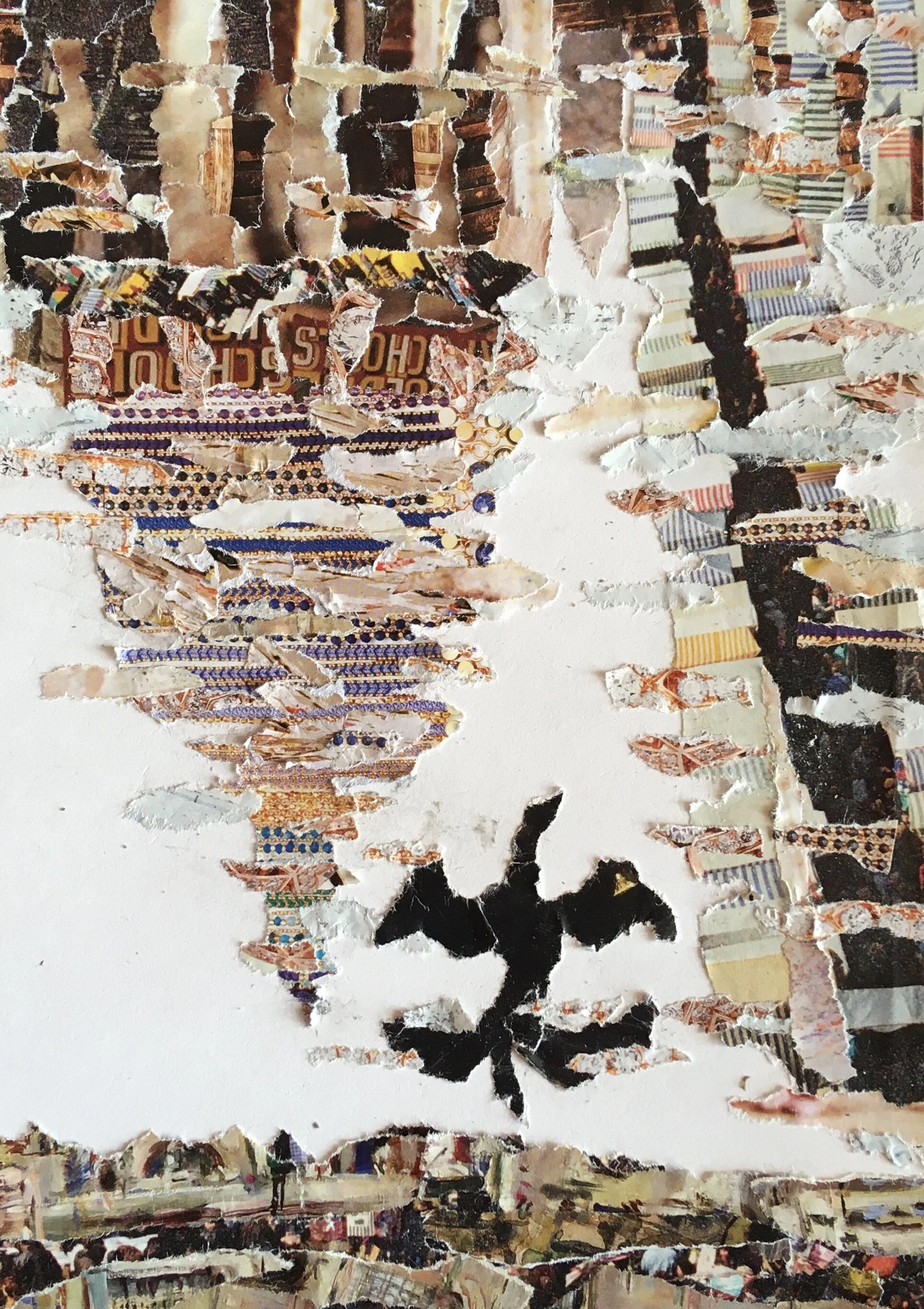 Sunday Morning. Bankside Reflections and drying wings. 150mm x 210mm* 