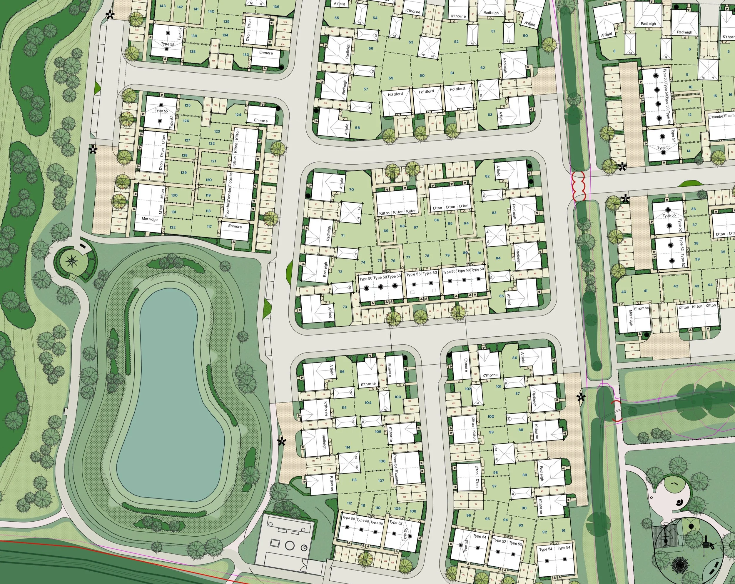 Fiddington South, Phase 1, Tewkesbury