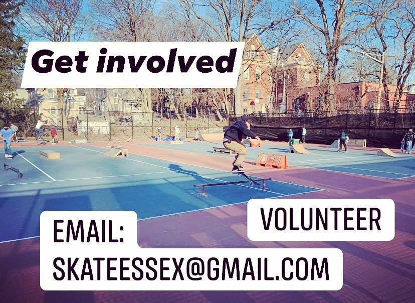 Building our community of volunteers: now&rsquo;s a perfect time to email us and offer to help out! Graphics? Fundraising? Events? and so much more.  Email: Skateessex@gmail.com with your interest. Invite friends and family too! @mhs_skateclub @board