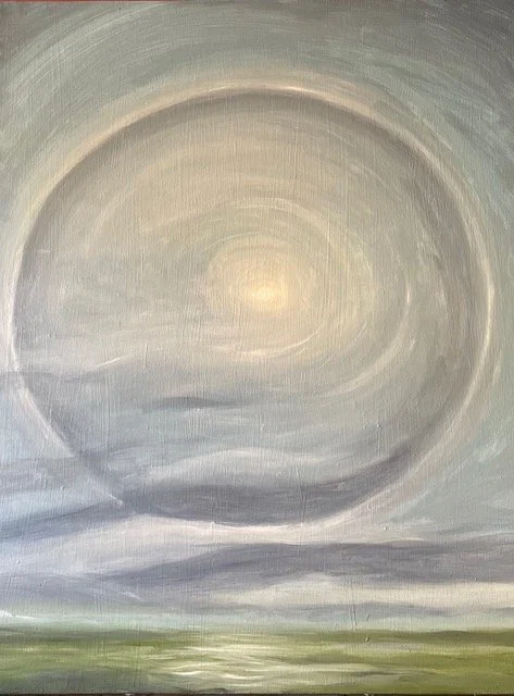 LENS, 30” x 24”, Oils on canvas