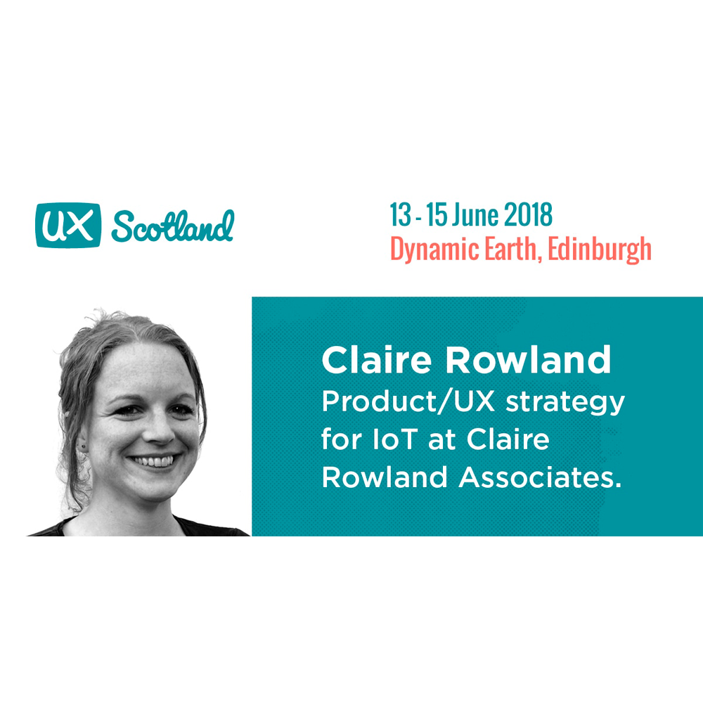 UXScotland keynote: Systems, discontinuities and thinking beyond UI