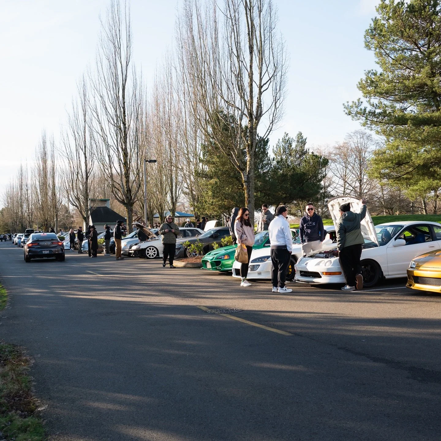 Part 1 of 2: 
.
Every third Sunday of the month, our South Side Car Cruise  always brings out old and new friends.  Every first cruise of the season we are always appreciative of those that return month to month in supporting the small businesses at 