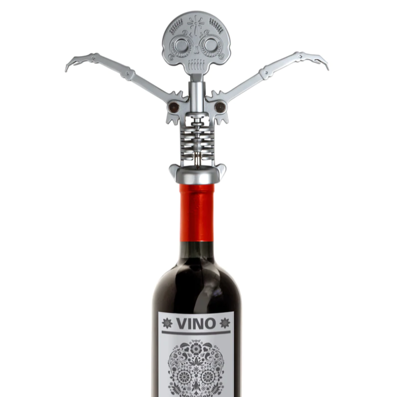 A Skull Wine Opener