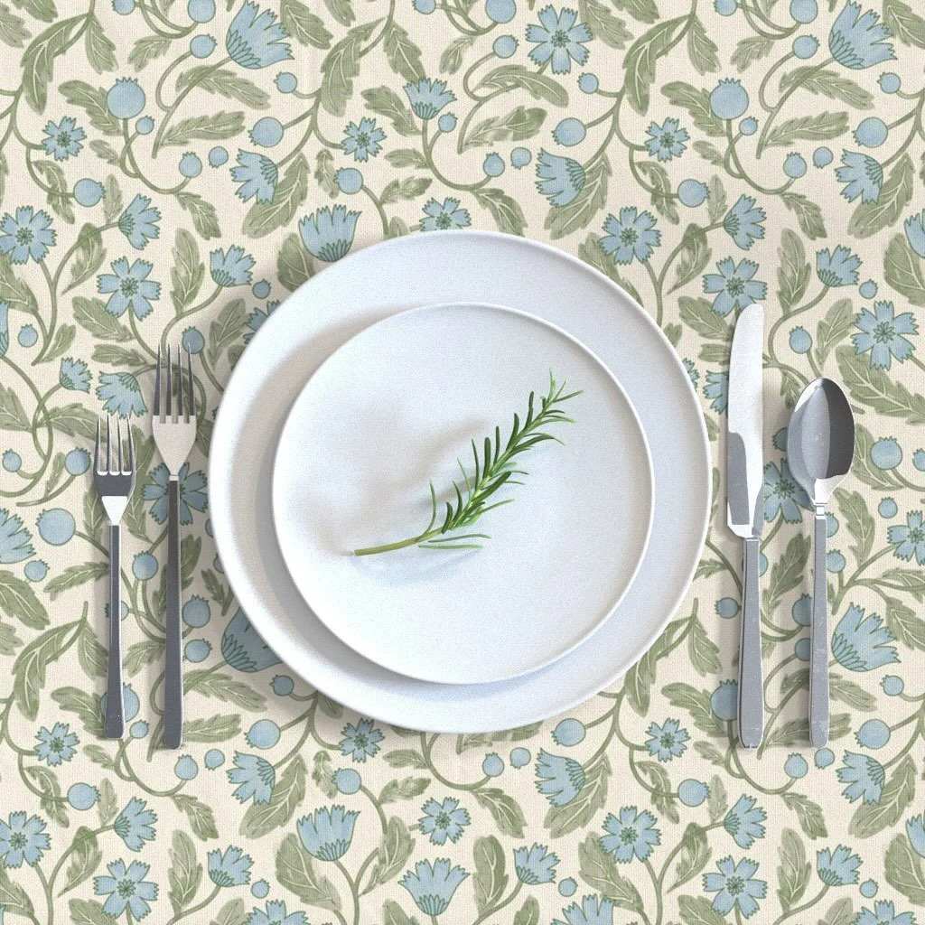Thankful for the @spoonflower customer that purchased 5 tablecloths from my spoonflower shop this morning 🩷
.
I&rsquo;m literally working my dream job. But it hasn&rsquo;t happened over night. I&rsquo;ve worked hard. I&rsquo;m constantly actively le