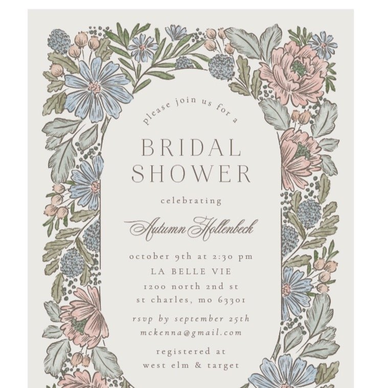 Yesterday I received some verrrrrrrry exciting news 🎉 My BOUQUET WRAP invitation design was voted 1st place in a recent @minted bridal shower challenge, out of 1183 beautiful entries!! I've been designing for Minted since 2010, and it's my very firs