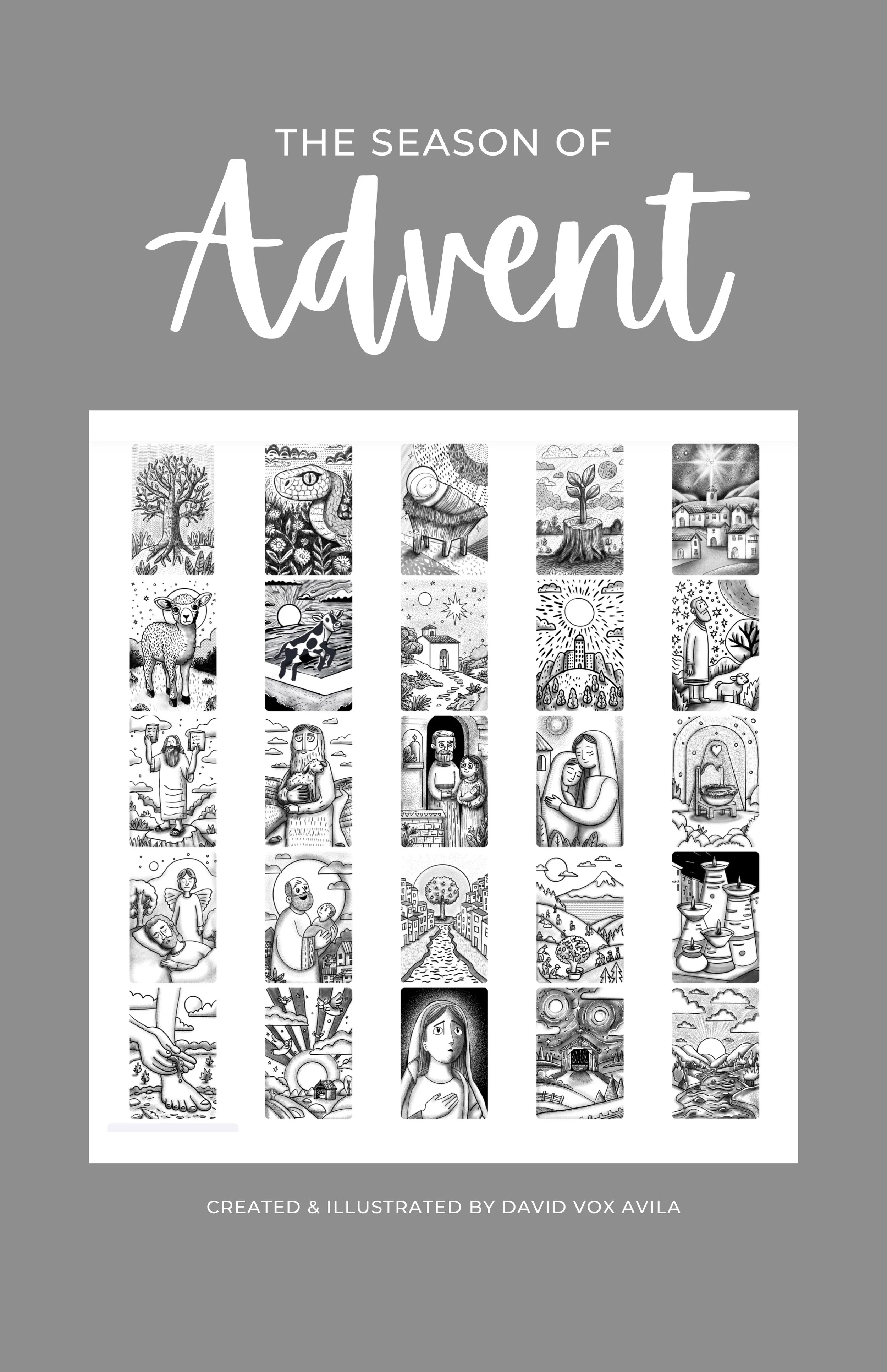 Advent Drawings Devotional 2025