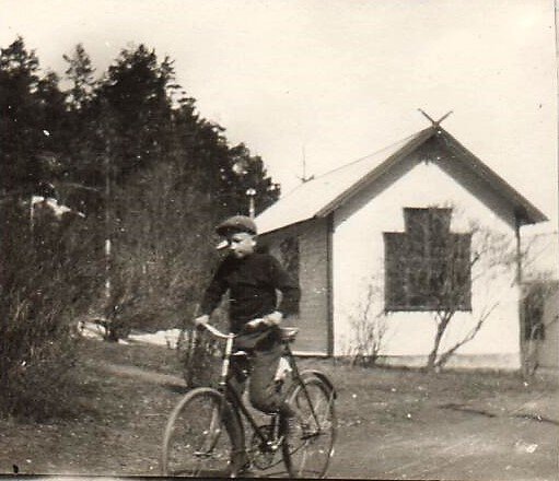 Johannes har fått sykkel