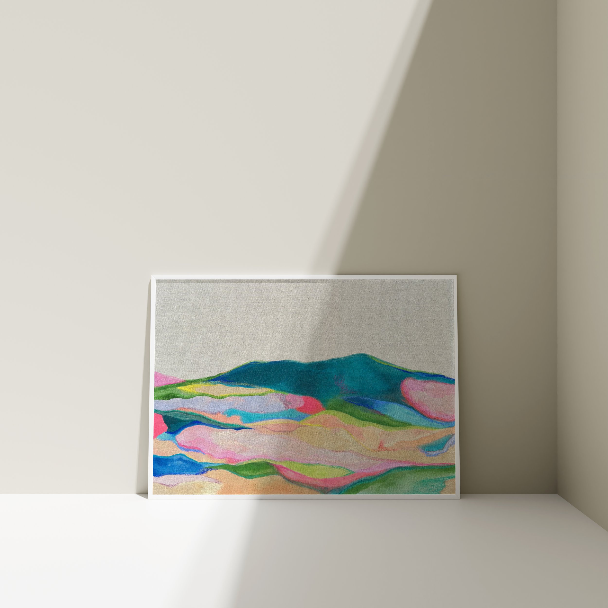morning glow | print