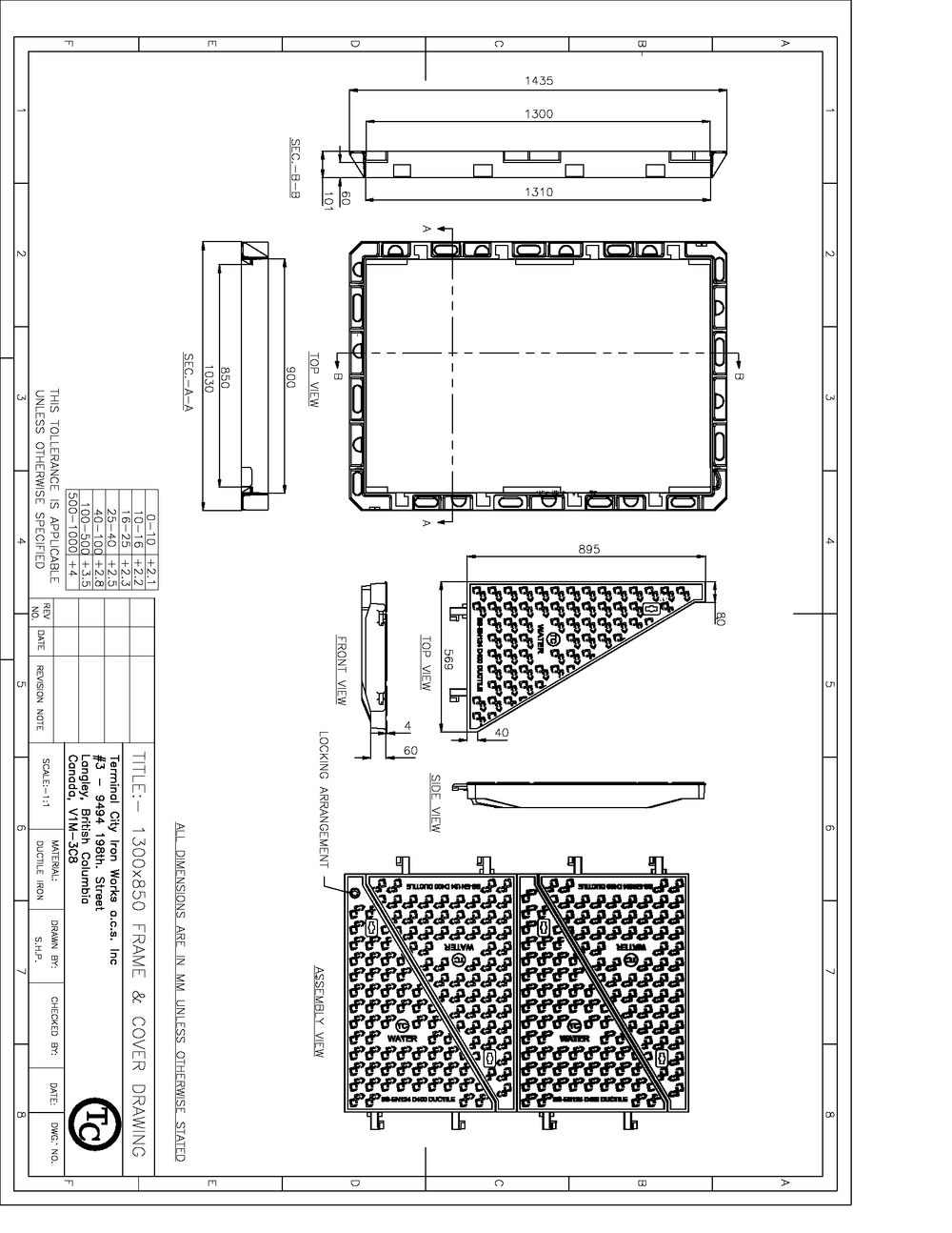 Dobney Rug Hatches — Dobney Foundry Ltd.