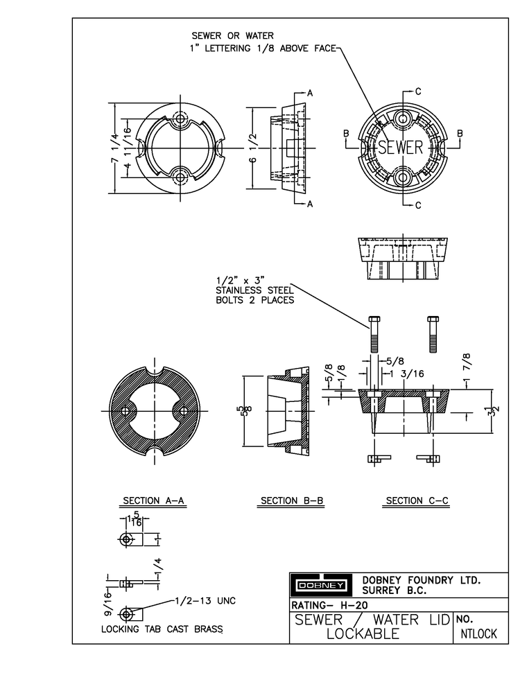 Nelson Box Installation Valve & Service Boxes — Dobney Foundry Ltd.