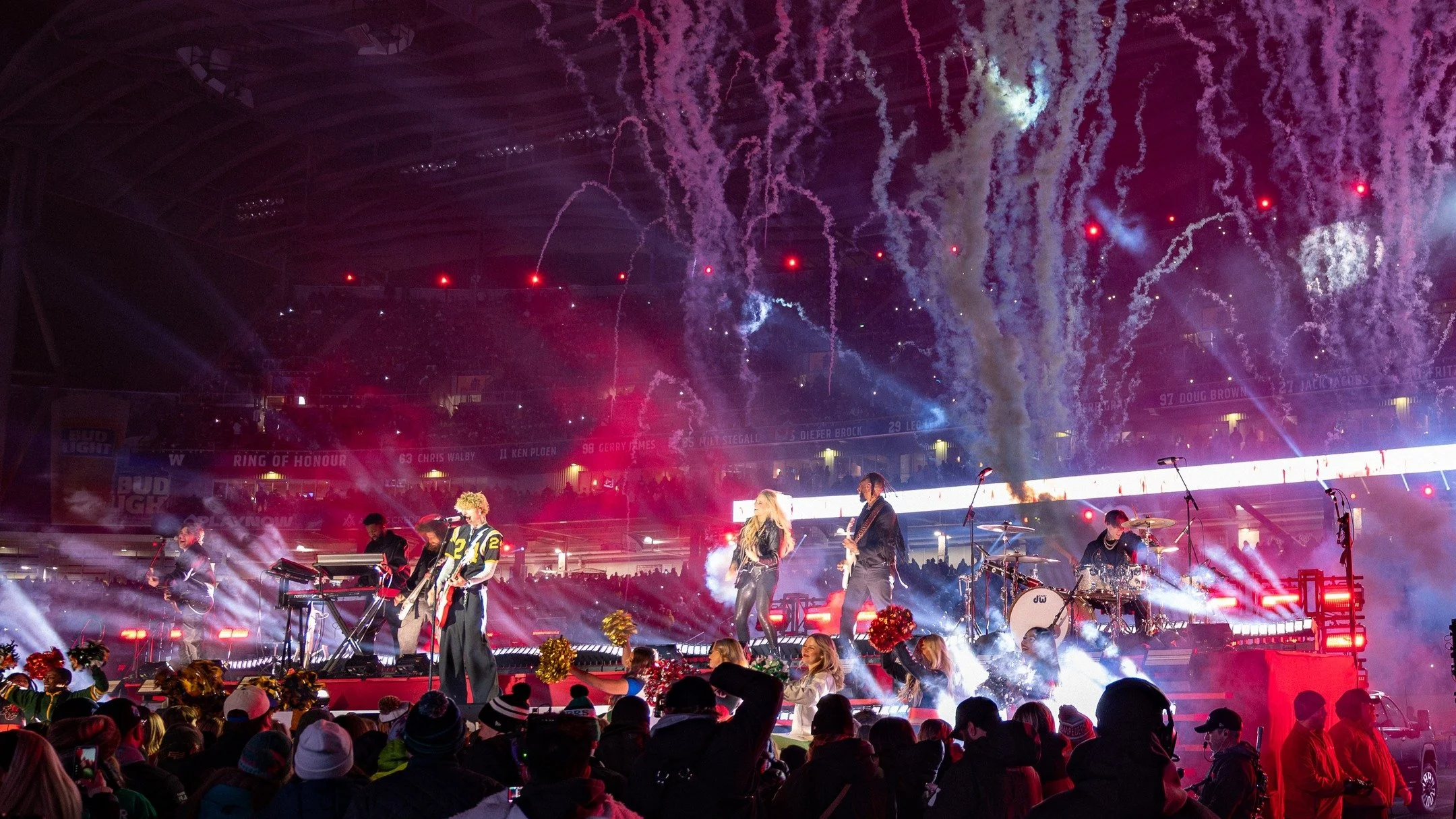 Proud to have delivered the Production &amp; Lighting Design for the Grey Cup Halftime Show featuring MGK ⚡️🏈

Huge thank you to our longtime partners at Patrick Roberge Productions for bringing us on for the 15th time &mdash; always an honour to co