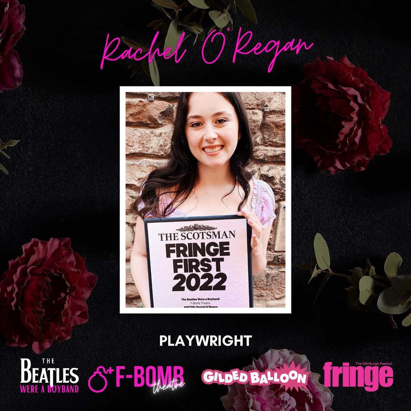 Meet the playwright of THE BEATLES WERE A BOYBAND 🎭 

Rachel O&rsquo;Regan @rach.writes.plays is an award-winning playwright based in Edinburgh. Since 2017 she has been growing her artistic practice, with her first play &quot;Hungerland&quot; winnin