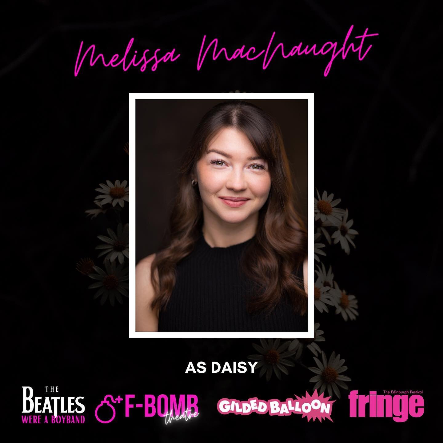 Playing the role of Daisy in THE BEATLES WERE A BOYBAND, we&rsquo;re delighted to welcome Melissa MacNaught to the cast! 💕

Melissa @wearingfox grew up in Forres, Morayshire before moving to Edinburgh to pursue her studies in musical theatre. Meliss