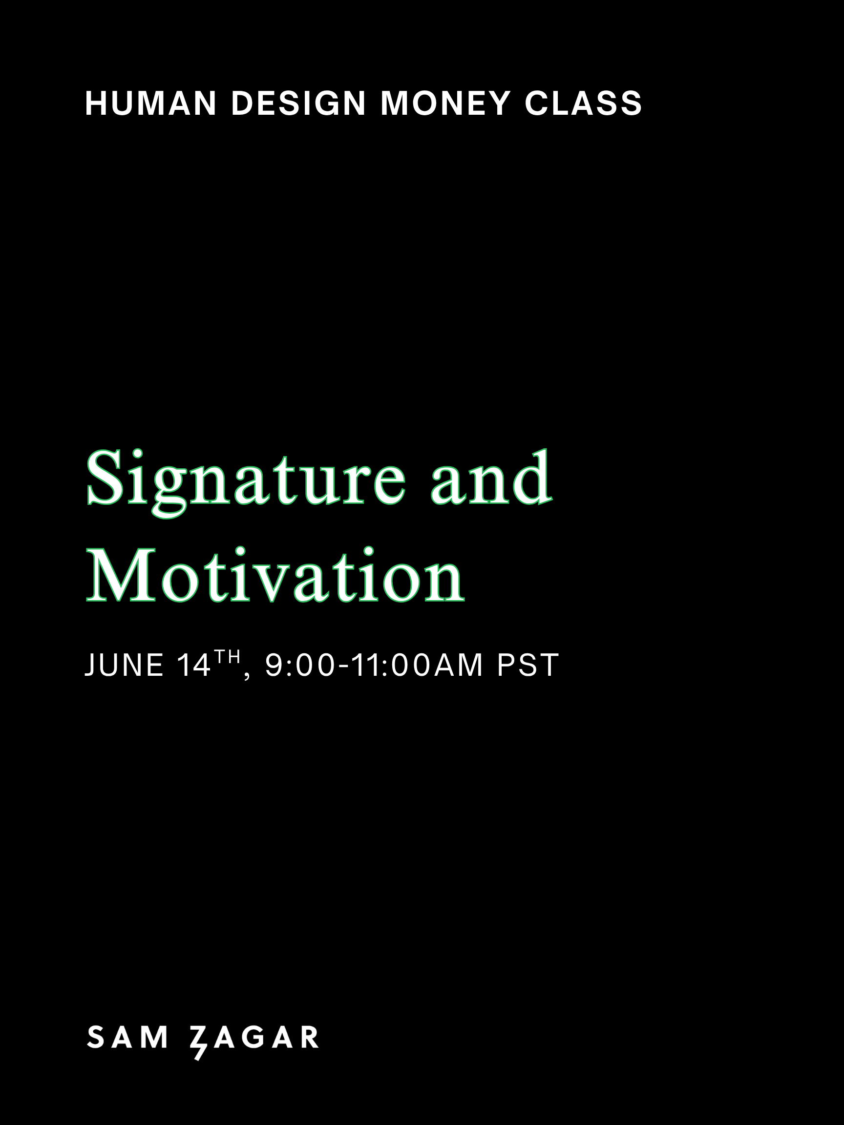 Independent Design - Signature + Motivation