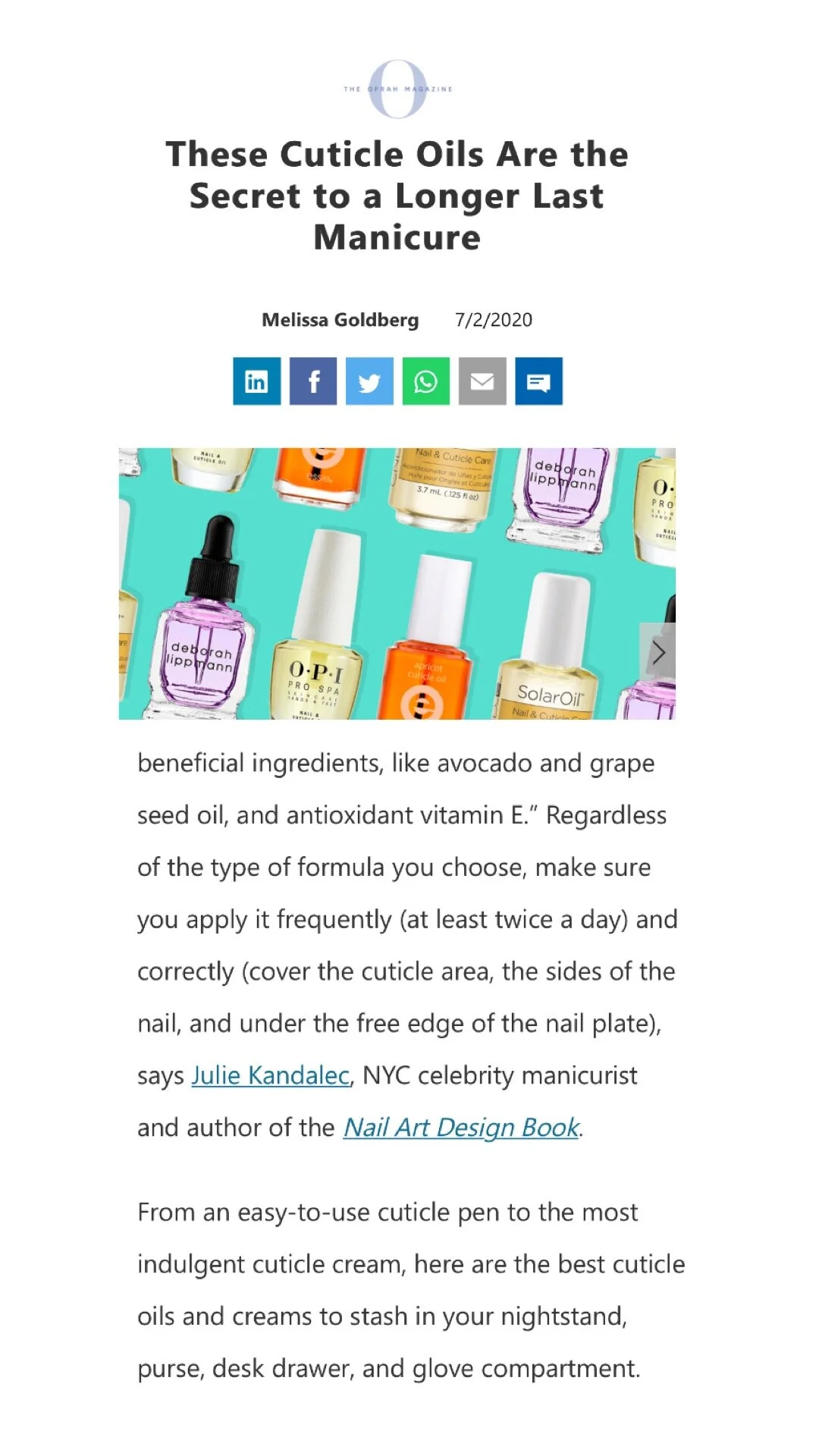 Press O oprah Mag July 2 2020.JPG