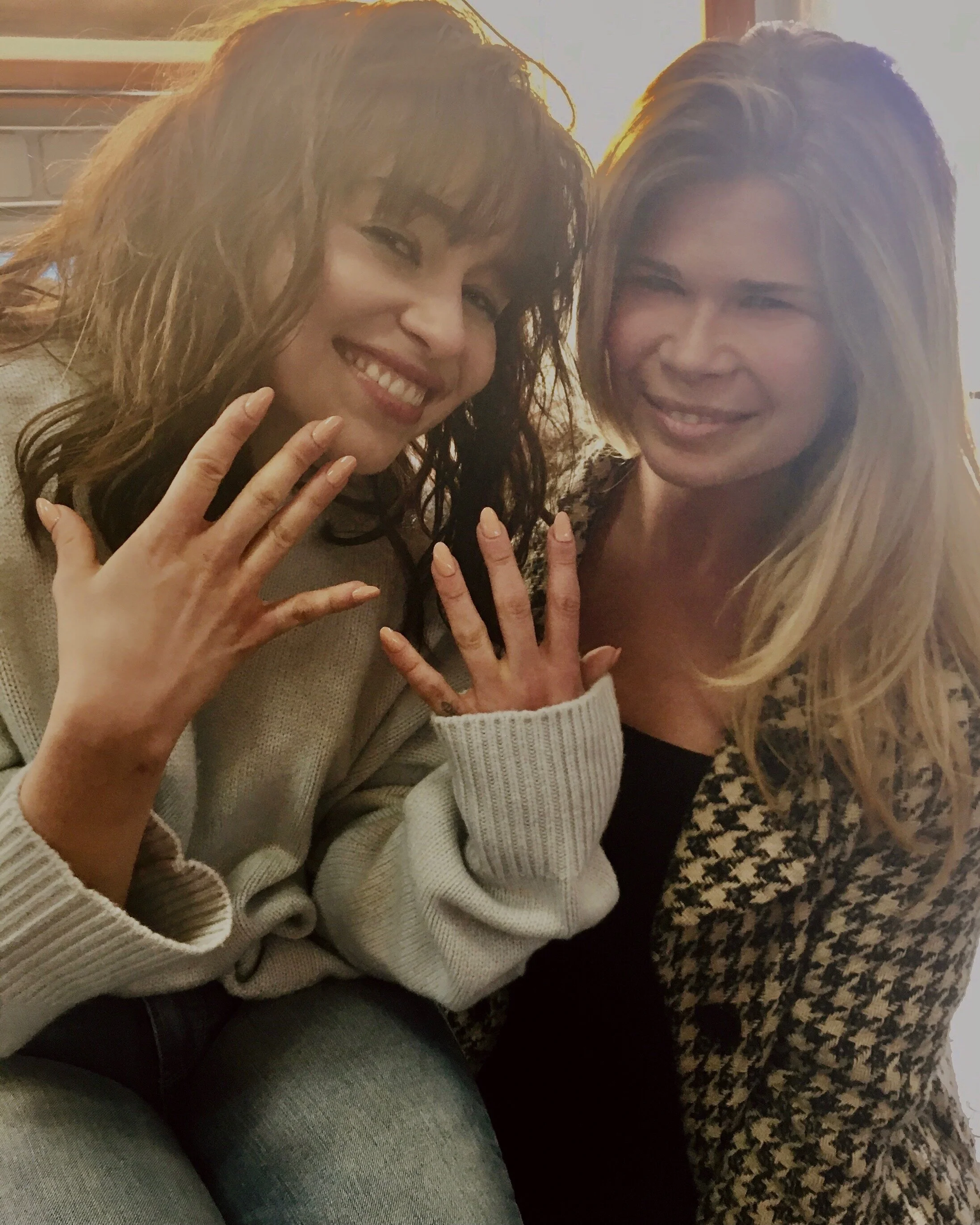 JULIE AND EMILIA CLARKE.JPG