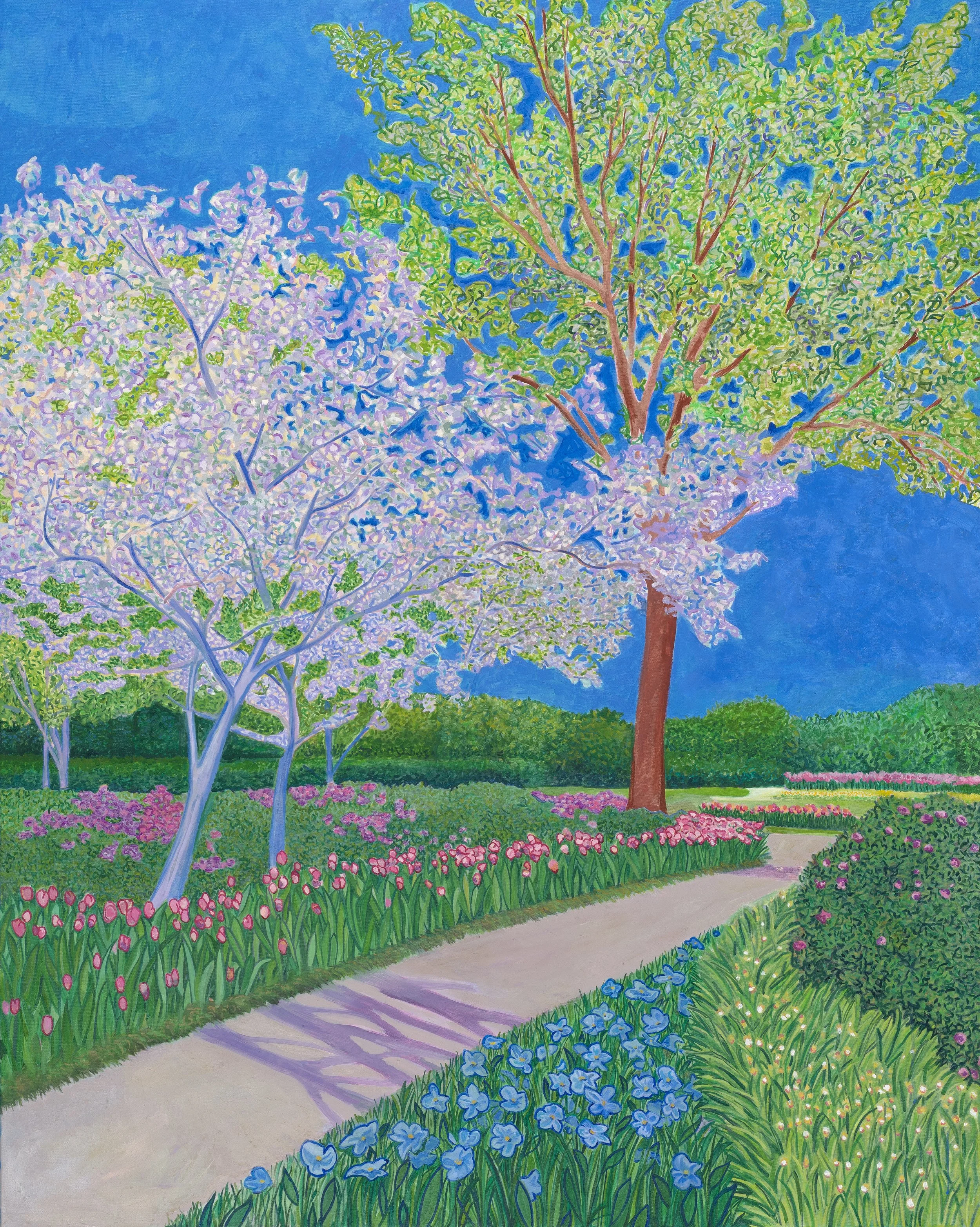 Quiet Splendor, Oil  on canvas, 60 x 48 in. SOLD