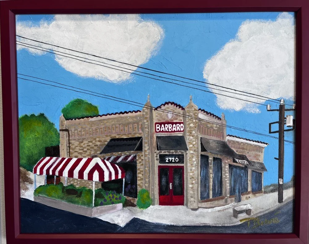 San Antonio Barbaro, Acrylic on canvas, 16 x 20  in. 2023