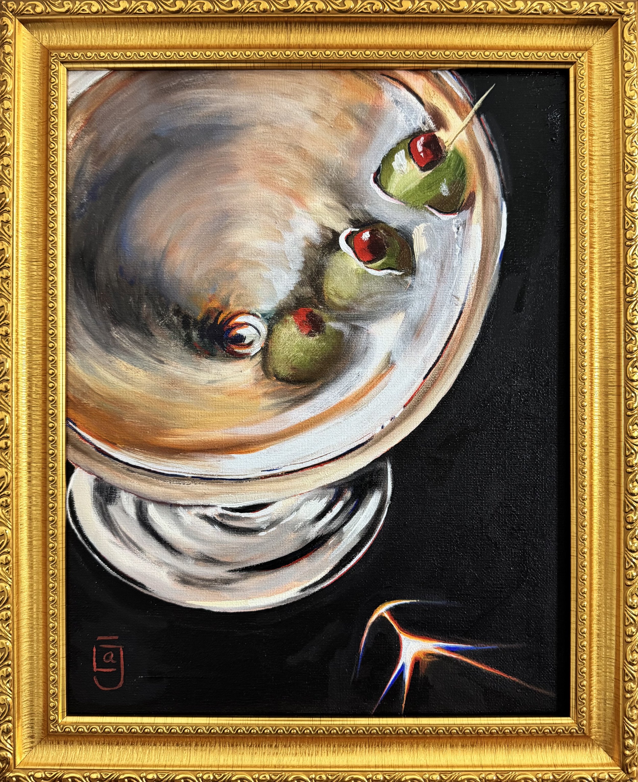 Dirty Please, Oil on canvas, 17 x 14 in. 2025. SOLD