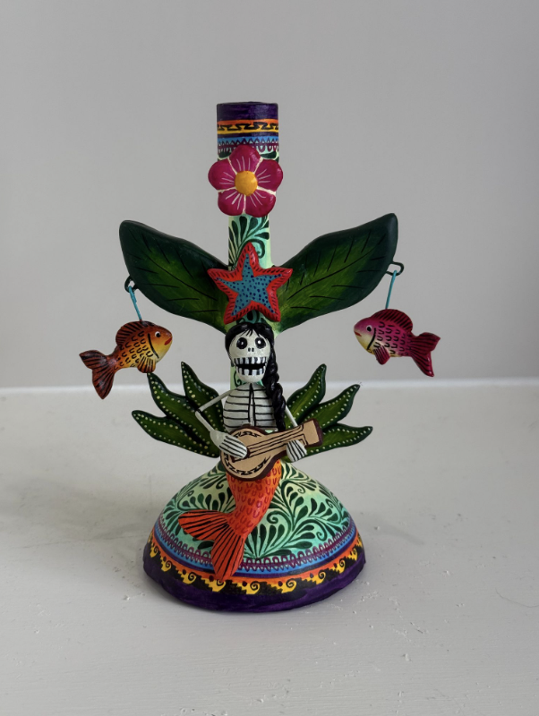Single Branch Arbol with Leaf Ofrenda De Musica  (Music Offerings), 6 in. tall, 2024