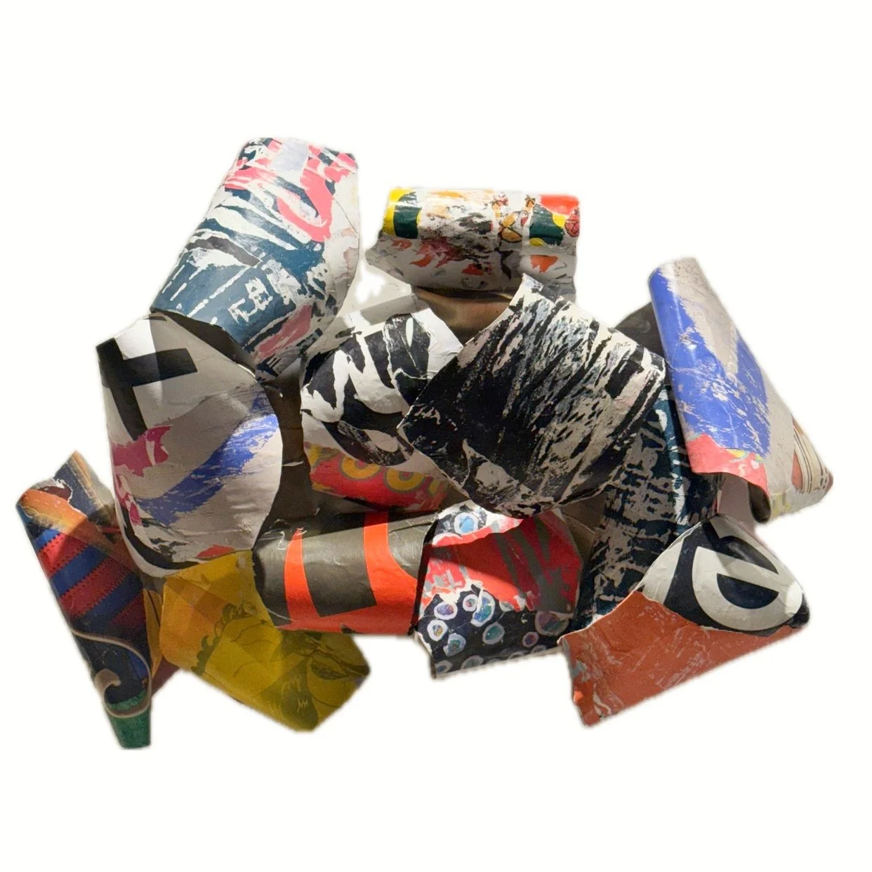 Process of a Failed Idea 4, Mixed media on aluminum panel, 33 x 23 in.