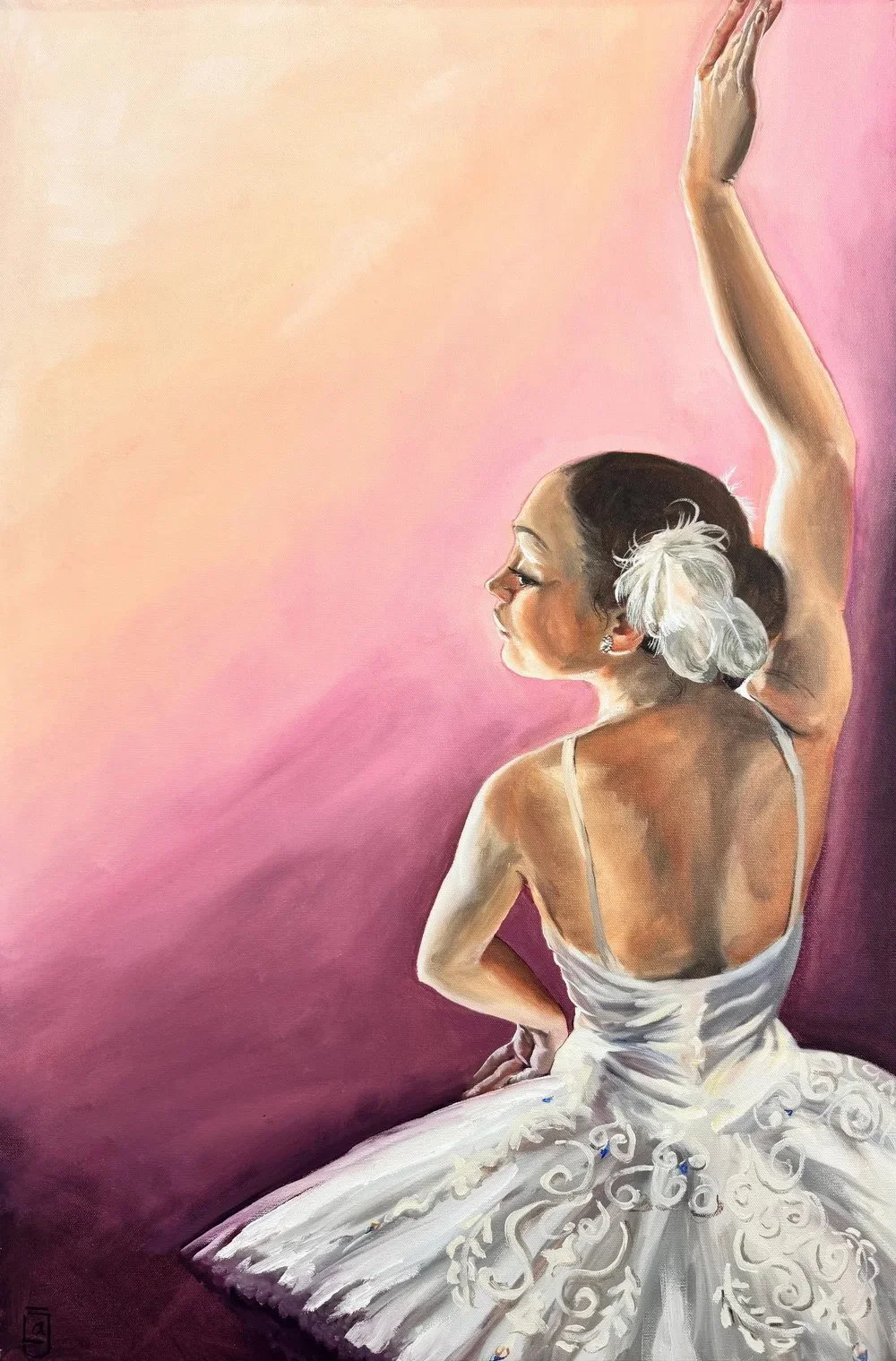 Novi in Retrograde, Oil on canvas, 2025. SOLD