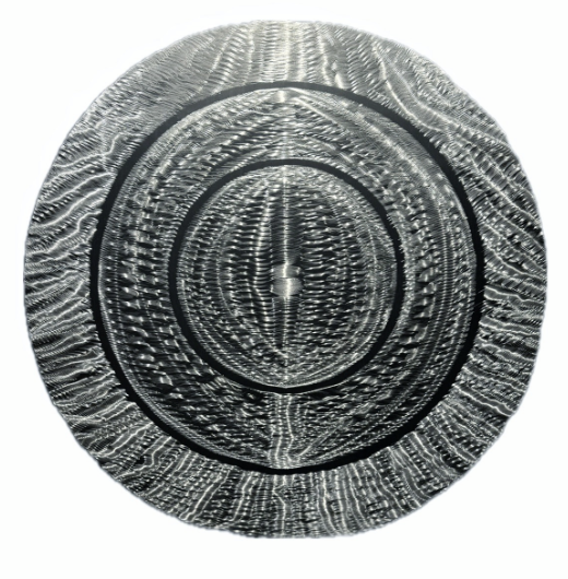 All-Seeing, “Varnished aluminum, 60 in 2026


