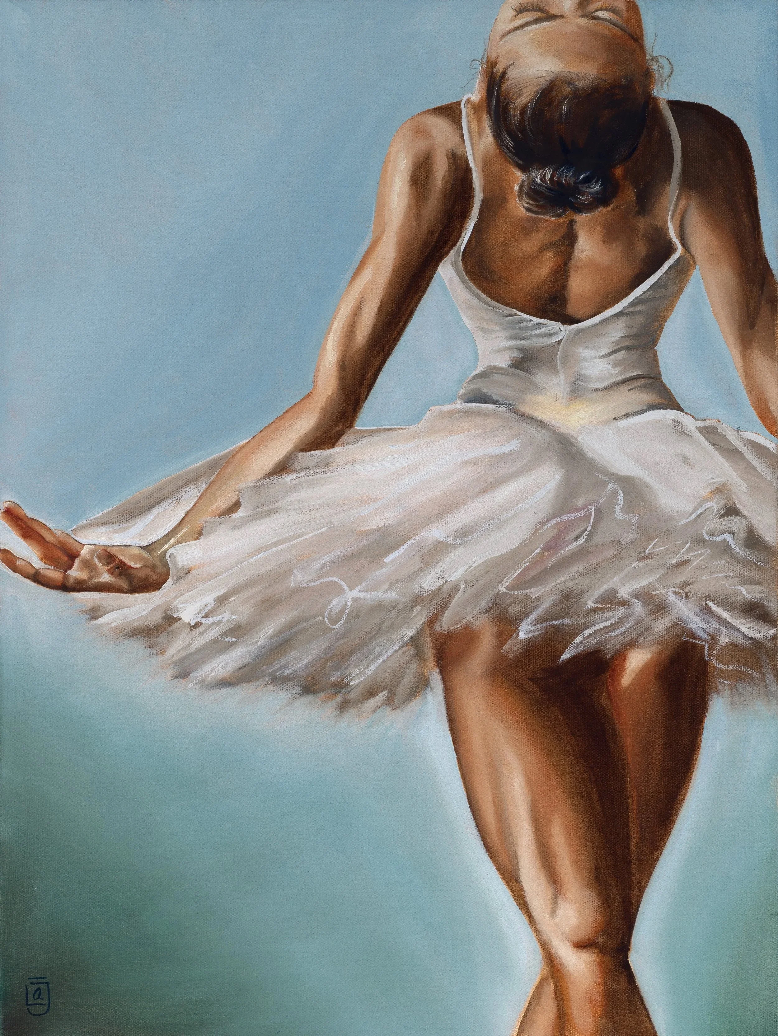 Elation, Oil and acrylic ink on canvas, 24 x 18 in. 2025