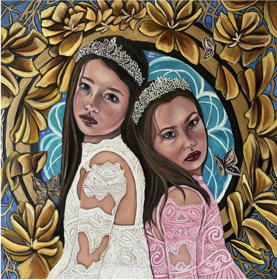 SUMMER, Oil on canvas, 24 x 24 in. 2025