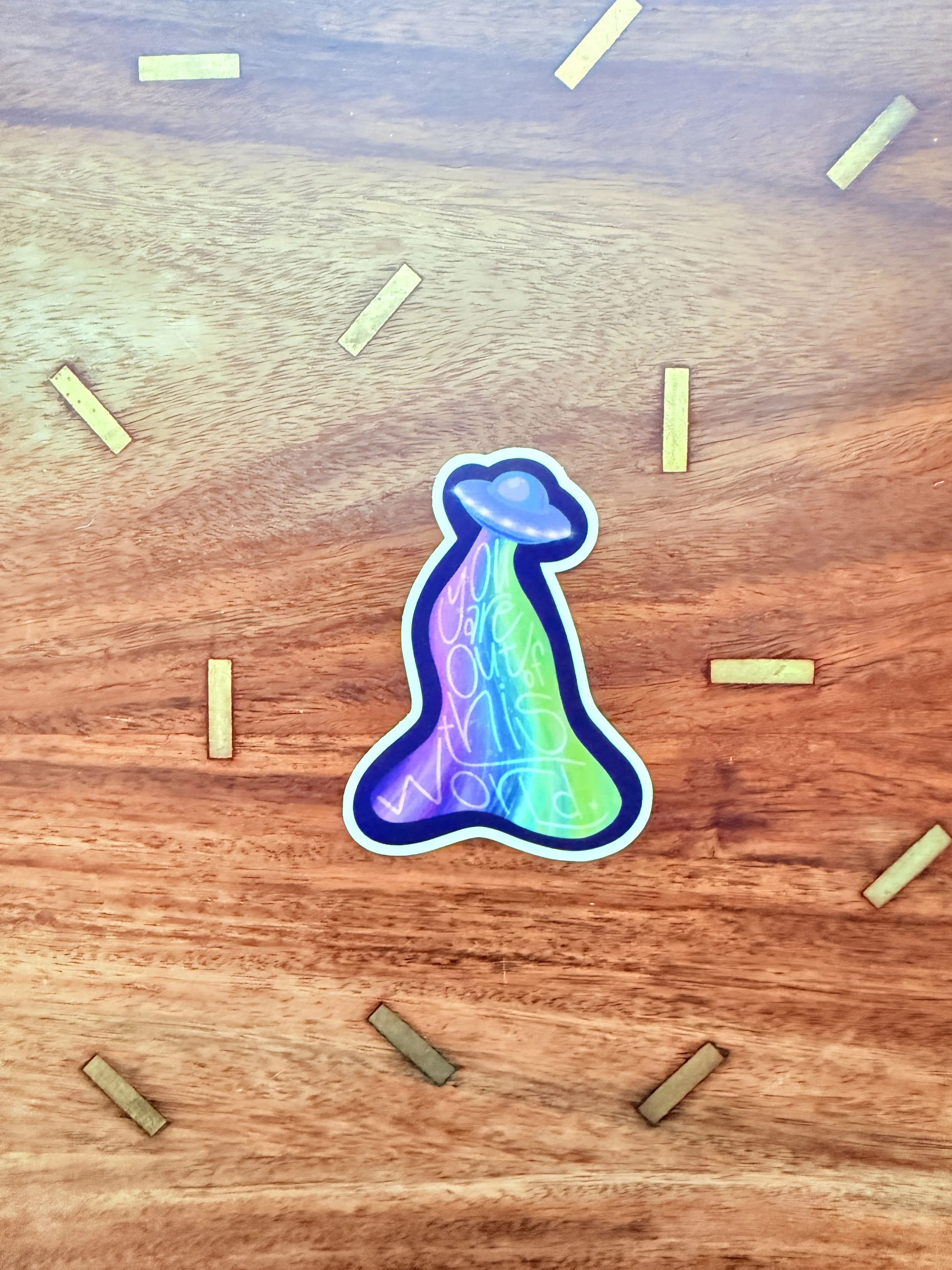 Out of this World - Sticker