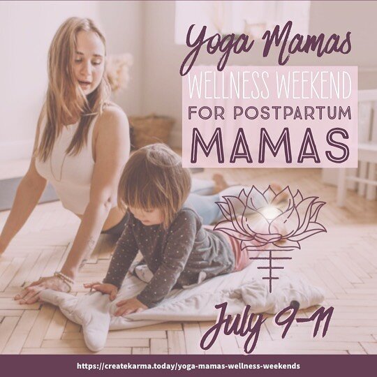 Just 2 days left to register!! I love that our teacher training includes a Wellness Immersion for postnatal mamas at any stage. It&rsquo;s 3 hours Friday night, 3 hours Saturday and 3 hours Sunday morning, filled with yoga asana practices, strengthen