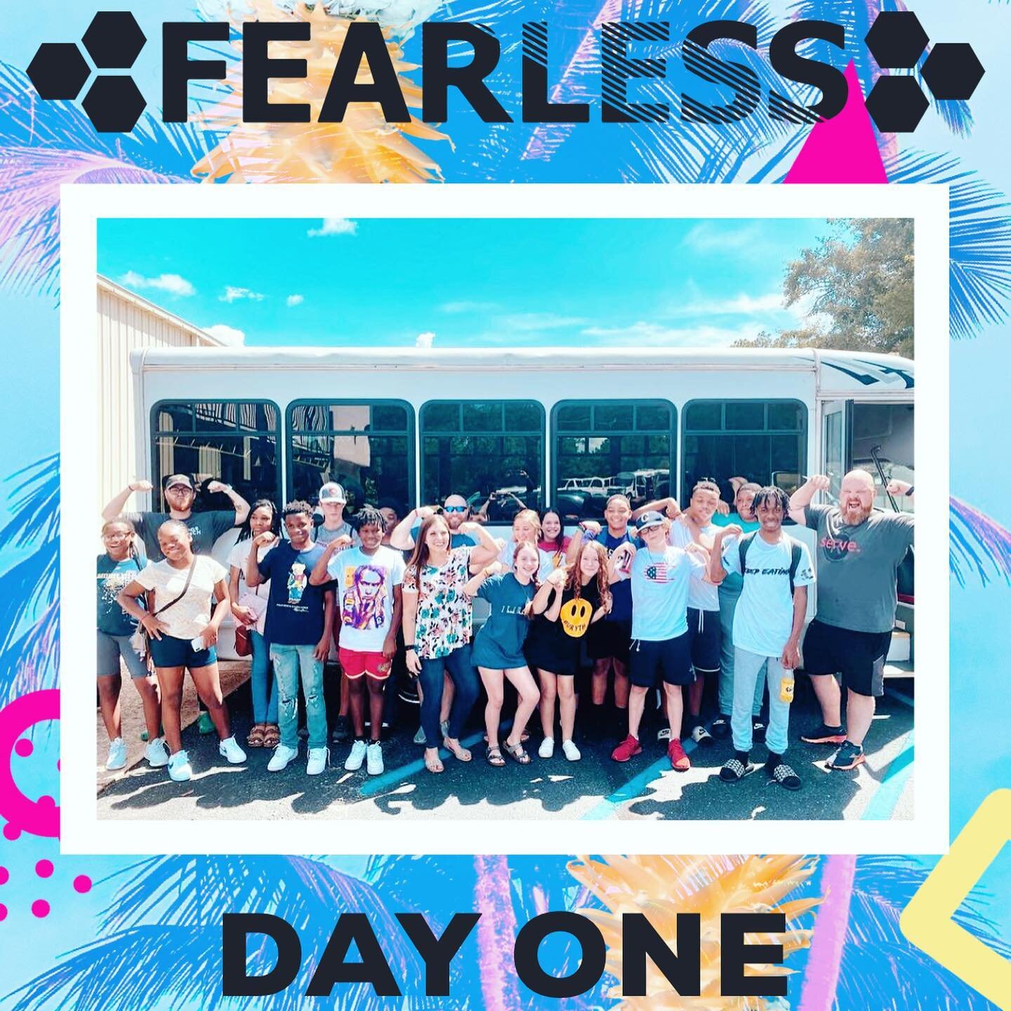 CAMP DAY 1 IS IN THE BAG!
Wow, God showed out during tonight&rsquo;s service. 

Students set free from shame &amp; guilt, &amp; a powerful move of the Holy Spirit.

We&rsquo;re just getting started!
#refugexyouth #fearless