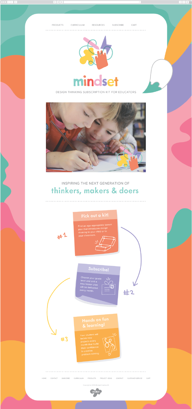 Mindset Website Pages