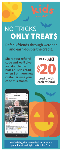 Kids on 45th In-box inserts and print work 