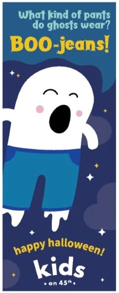 Kids on 45th In-box inserts and print work 