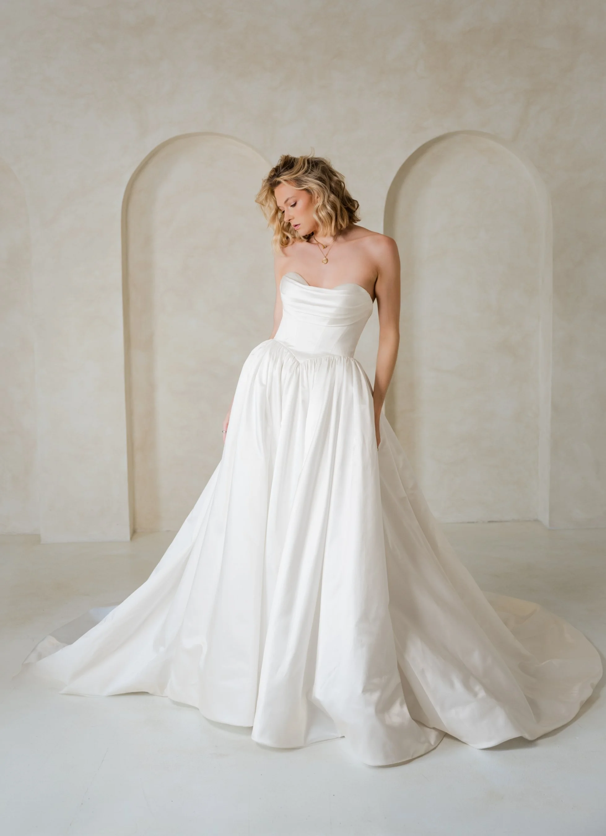 colby john canvas erin ballgown wedding dress