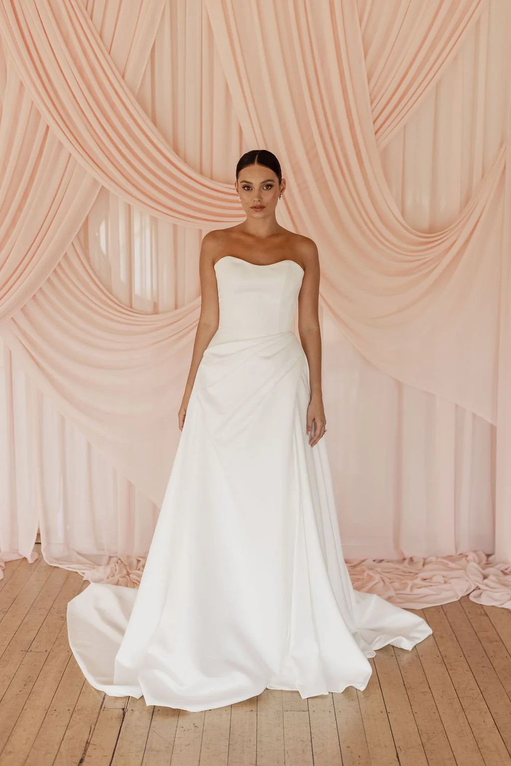trish peng giselle soft sweetheart wedding dress