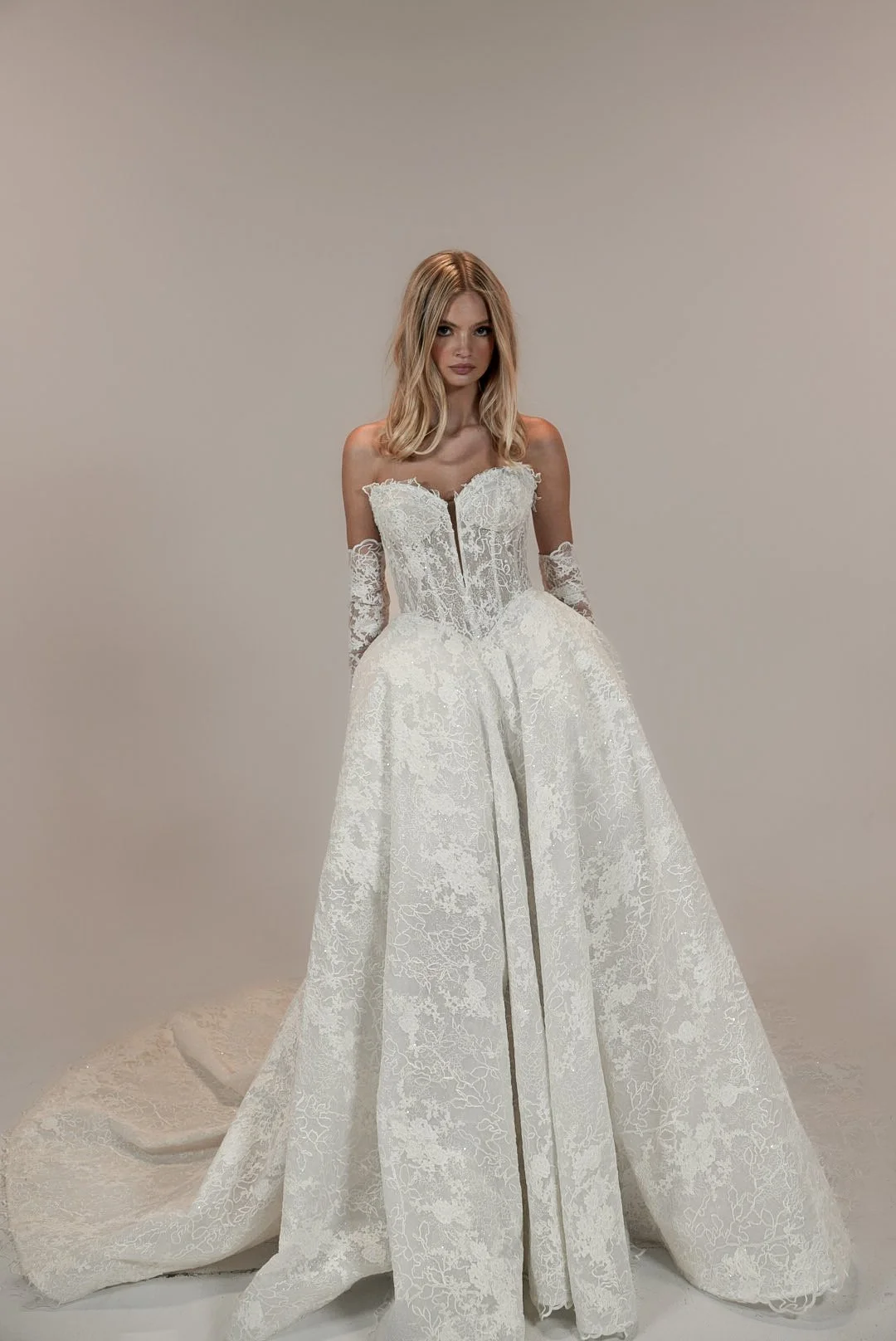 colby john atelier paige lace ballgown wedding dress 